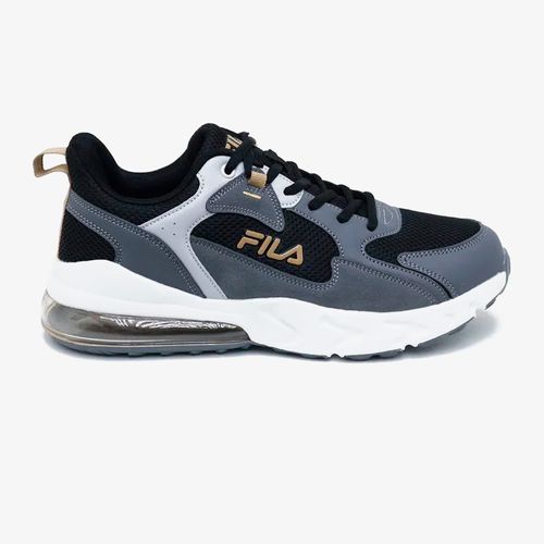 Tenis Fila Airdan Hombre Gris Negro