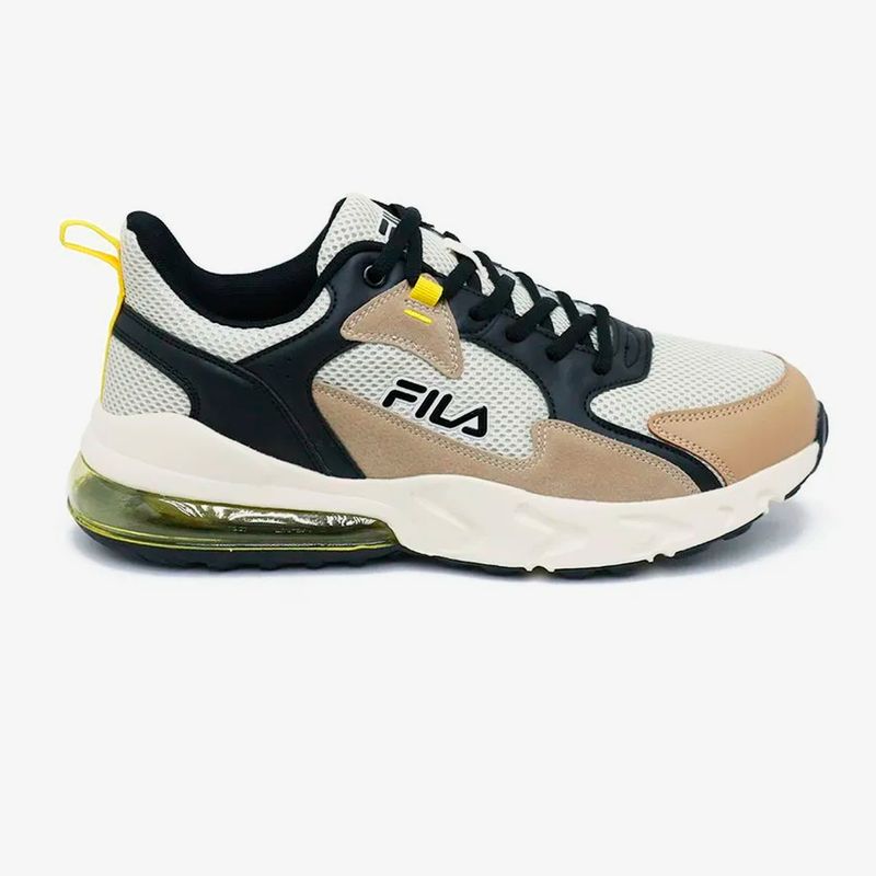 Tenis Fila Ardian Hombre Beige Negro