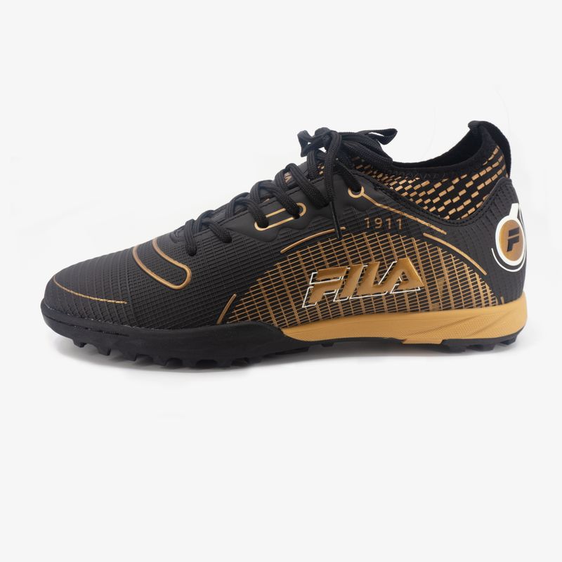 Fila negro con dorado sale