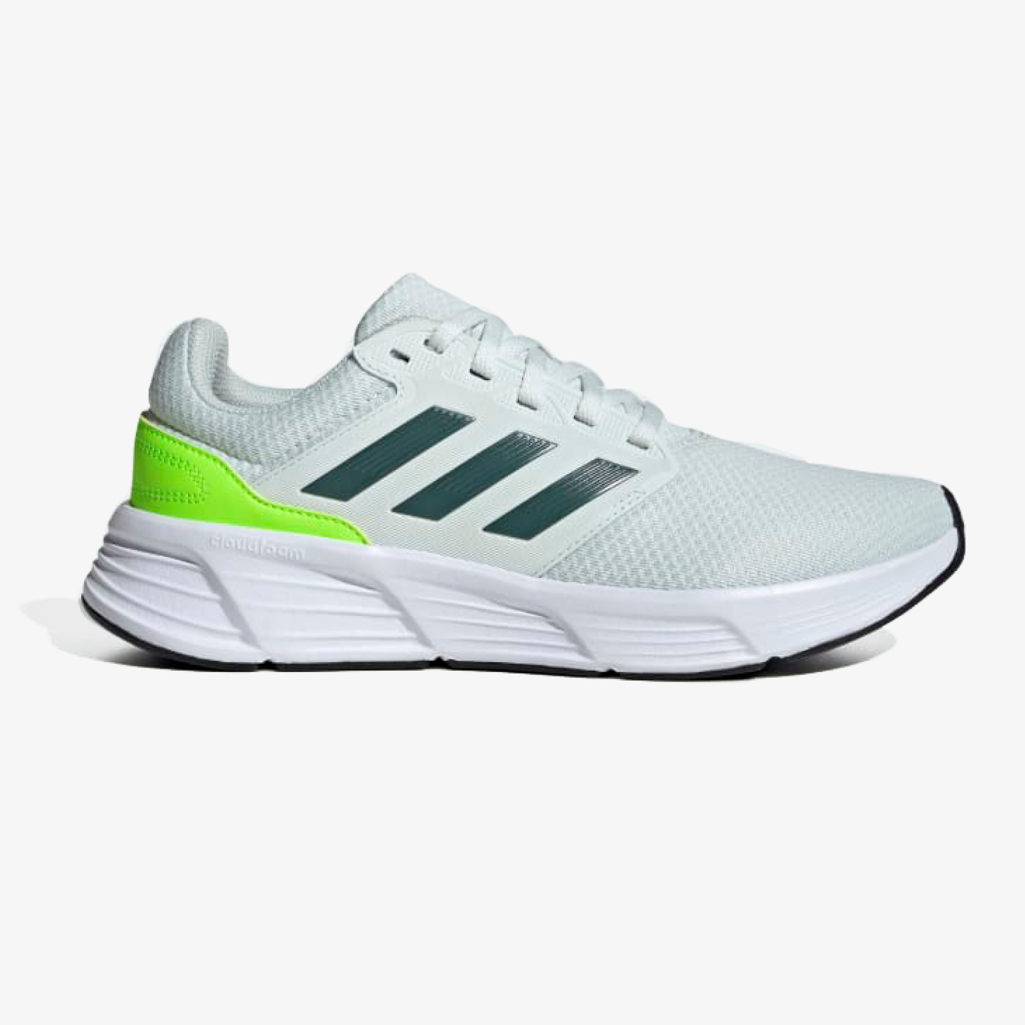 Adidas blancos con verde hombre best sale