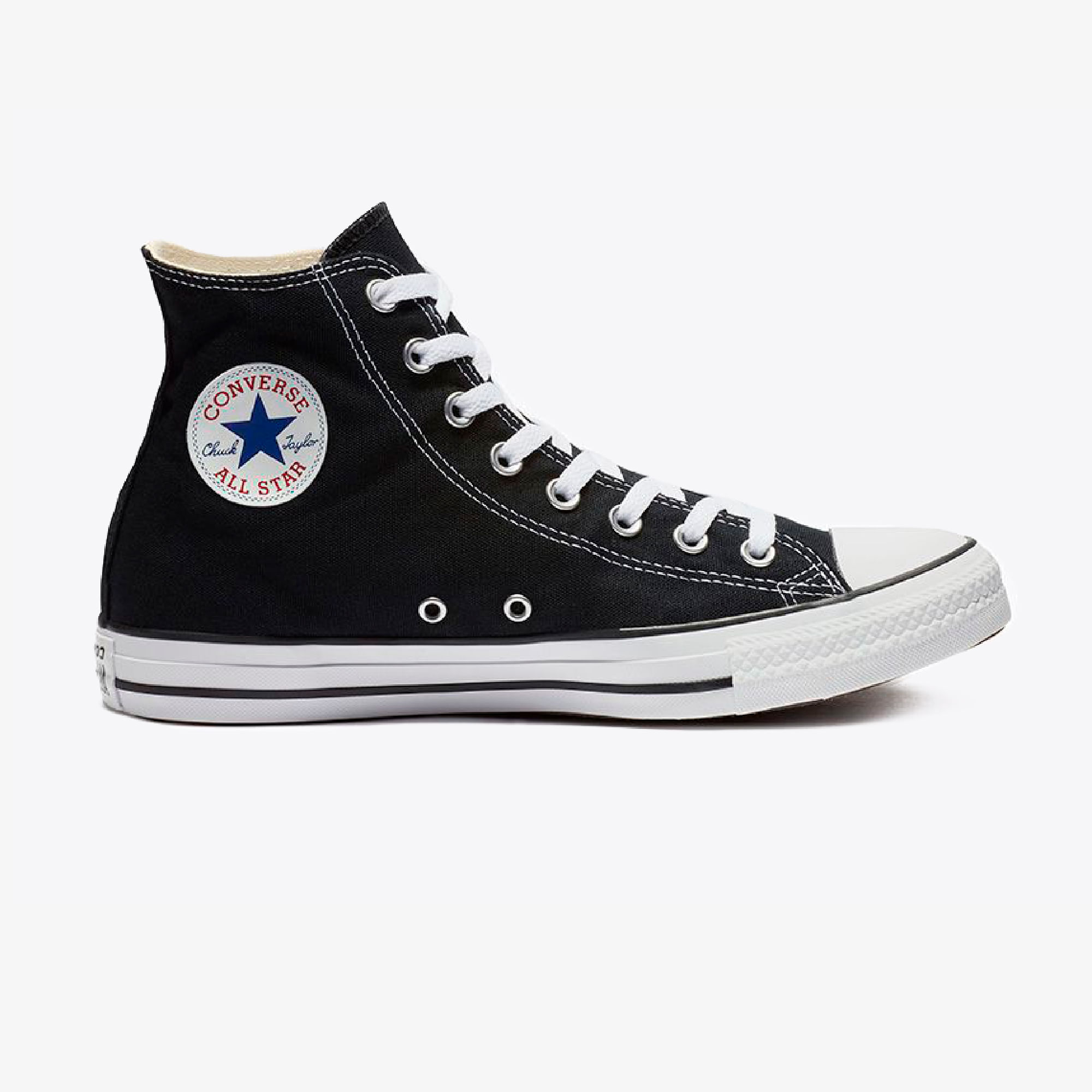 Botas Converse Chuck Taylor Unisex Negro Blanco