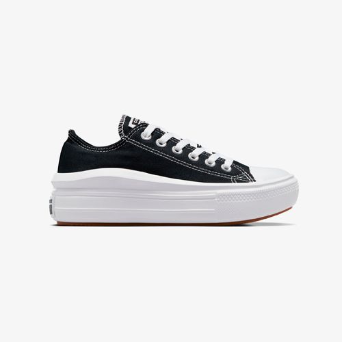 Tenis Converse All Star Platform Mujer Negro Blanco