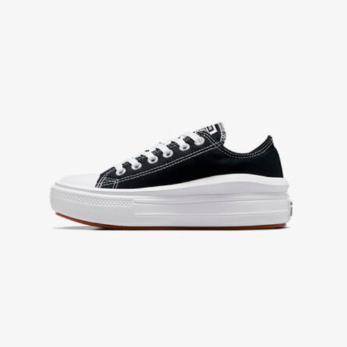 Tenis Converse All Star Platform Mujer Negro Blanco