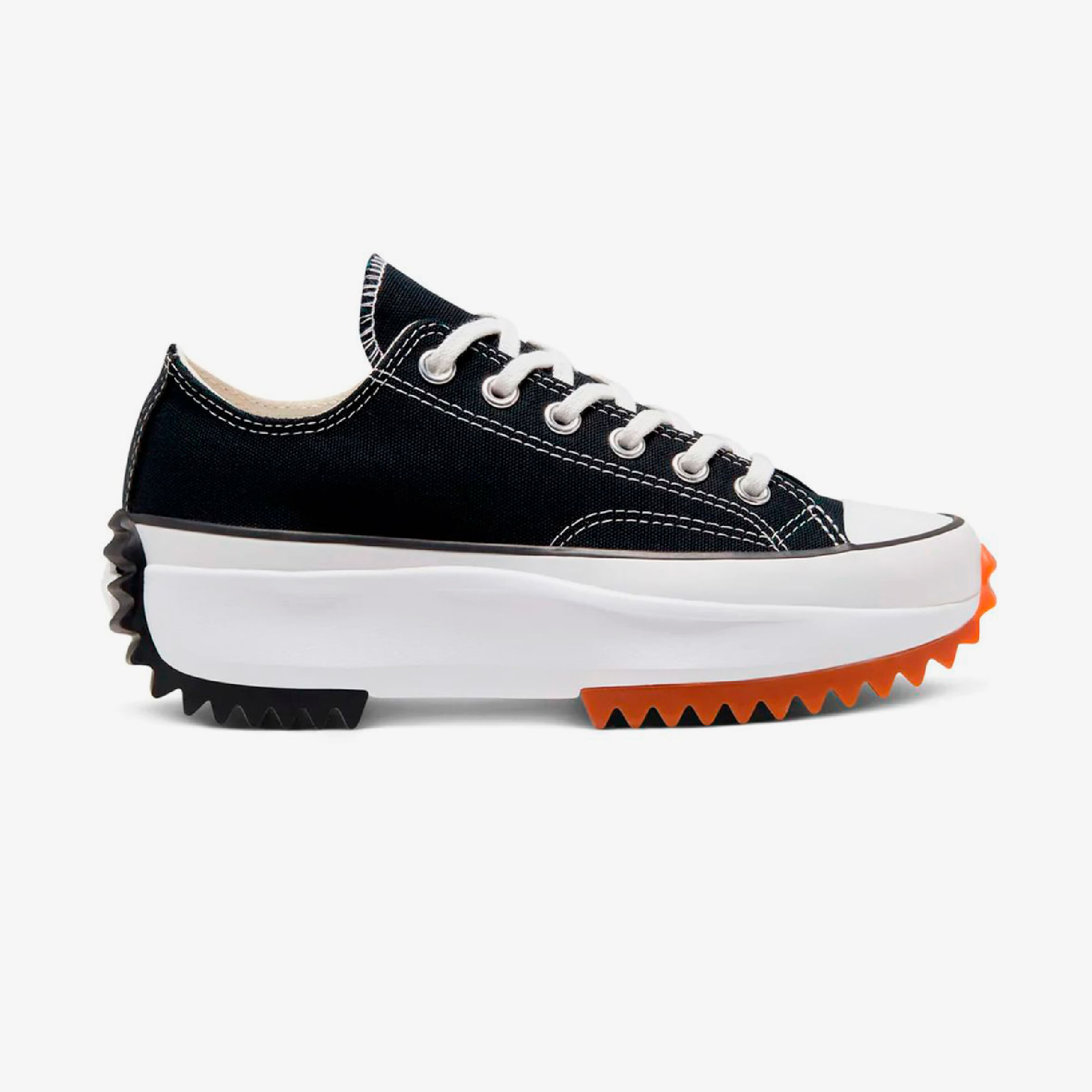 Tenis Converse Run Star Hike Unisex Negro Blanco Cafe