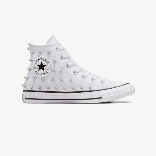 Botas Converse Chuck Taylor Mujer Blanco Plateado
