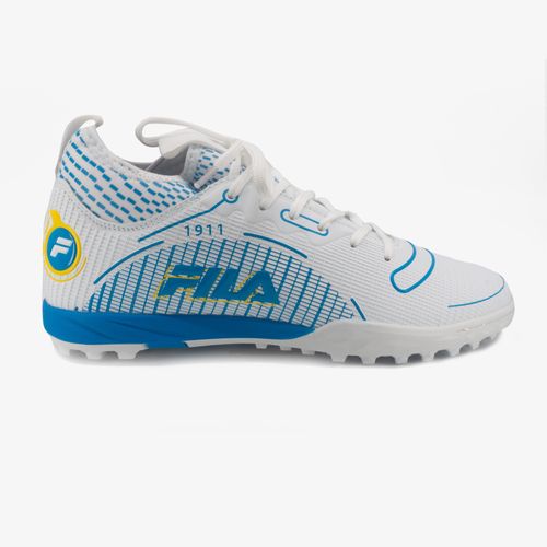 Guayos Sinteticos Fila Galaxy Hombre Blanco Azul