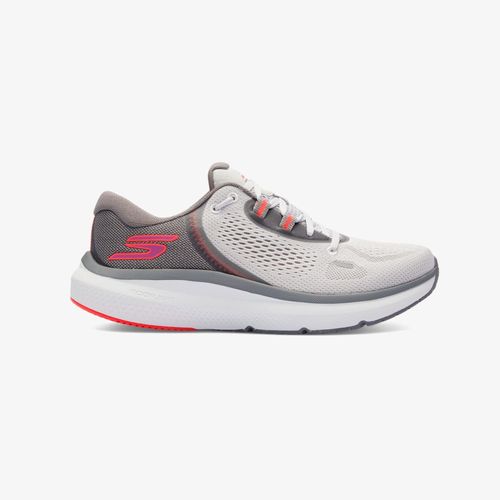 Tenis Skechers Gorun Pure 4 Mujer Gris Rosado