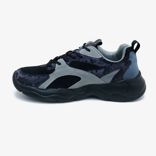 Tenis Fila Bister Hombre Negro Gris