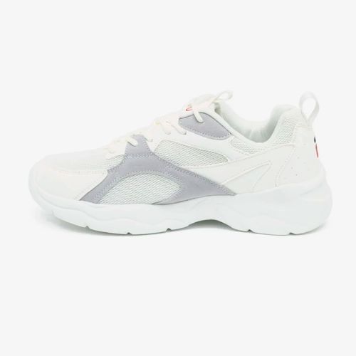 Tenis Fila Bister Hombre Blanco Gris