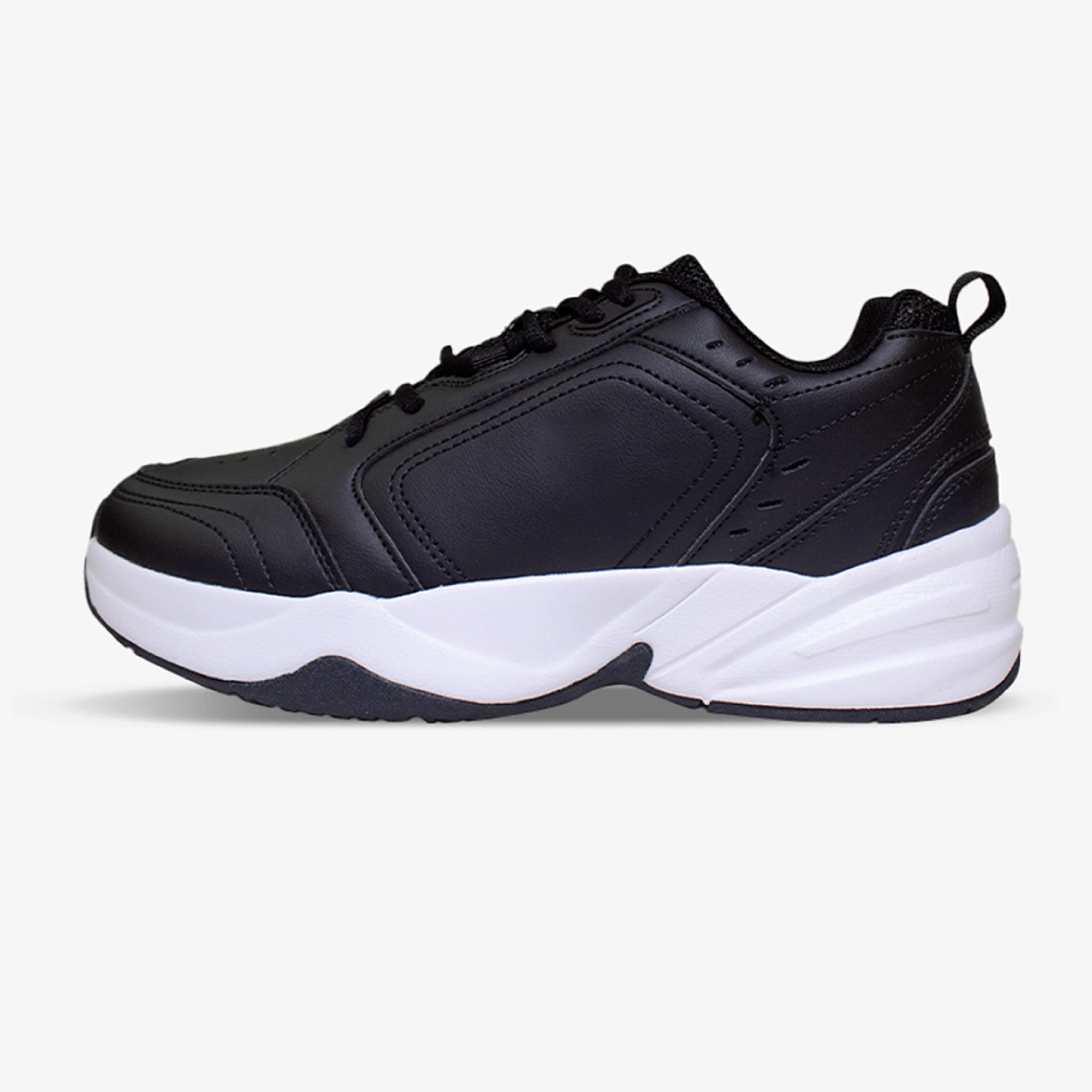 Tenis Fila Daker Hombre Negro Blanco