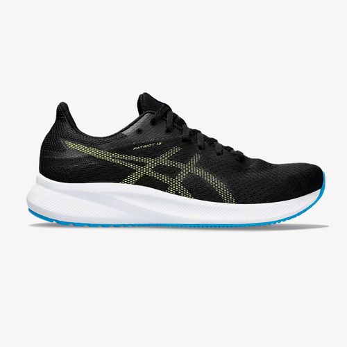 Tenis Asics Patriot 13 Hombre Negro Verde