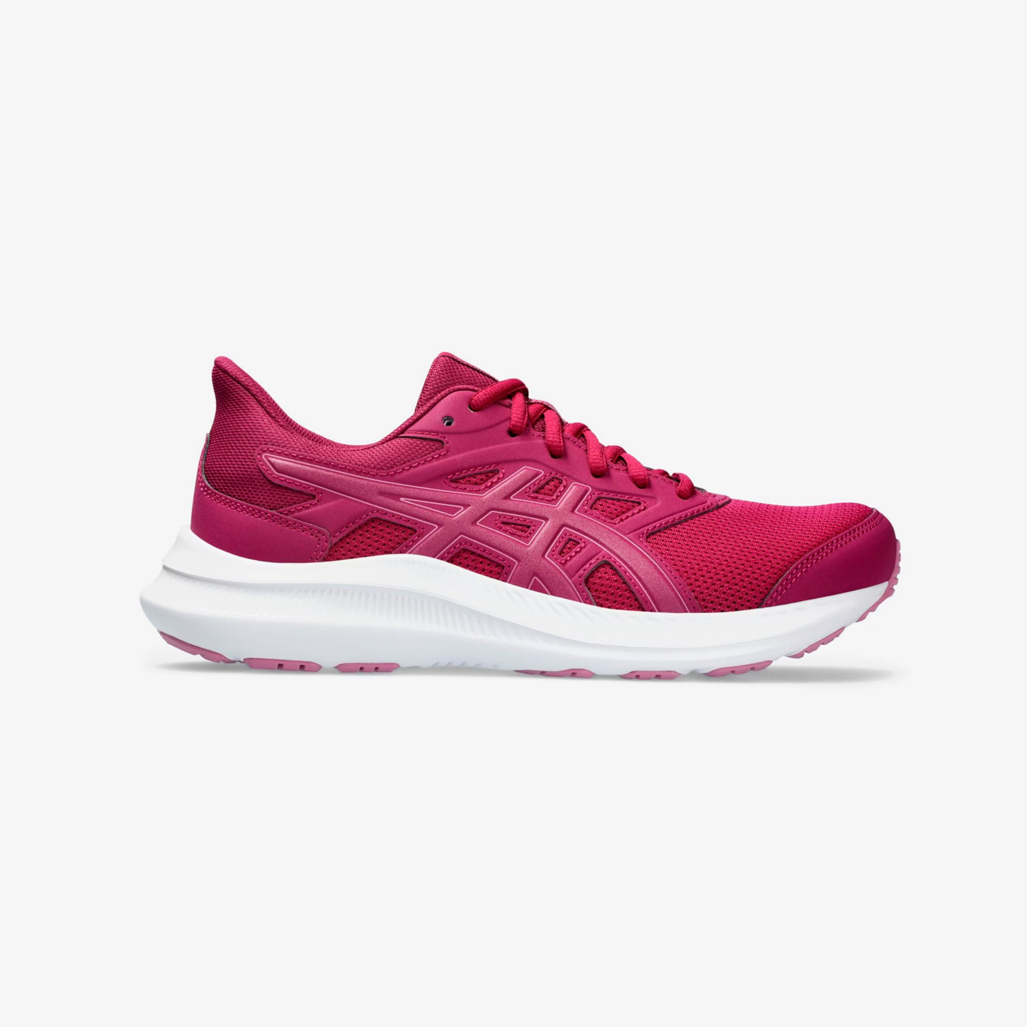 Tenis Asics Jolt 4 Mujer Rojo Blanco