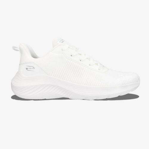 Tenis Skechers Bob Squad Waves Hombre Blanco