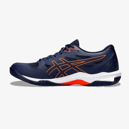 Tenis Asics Gel Rocket 11 Hombre Negro Naranja