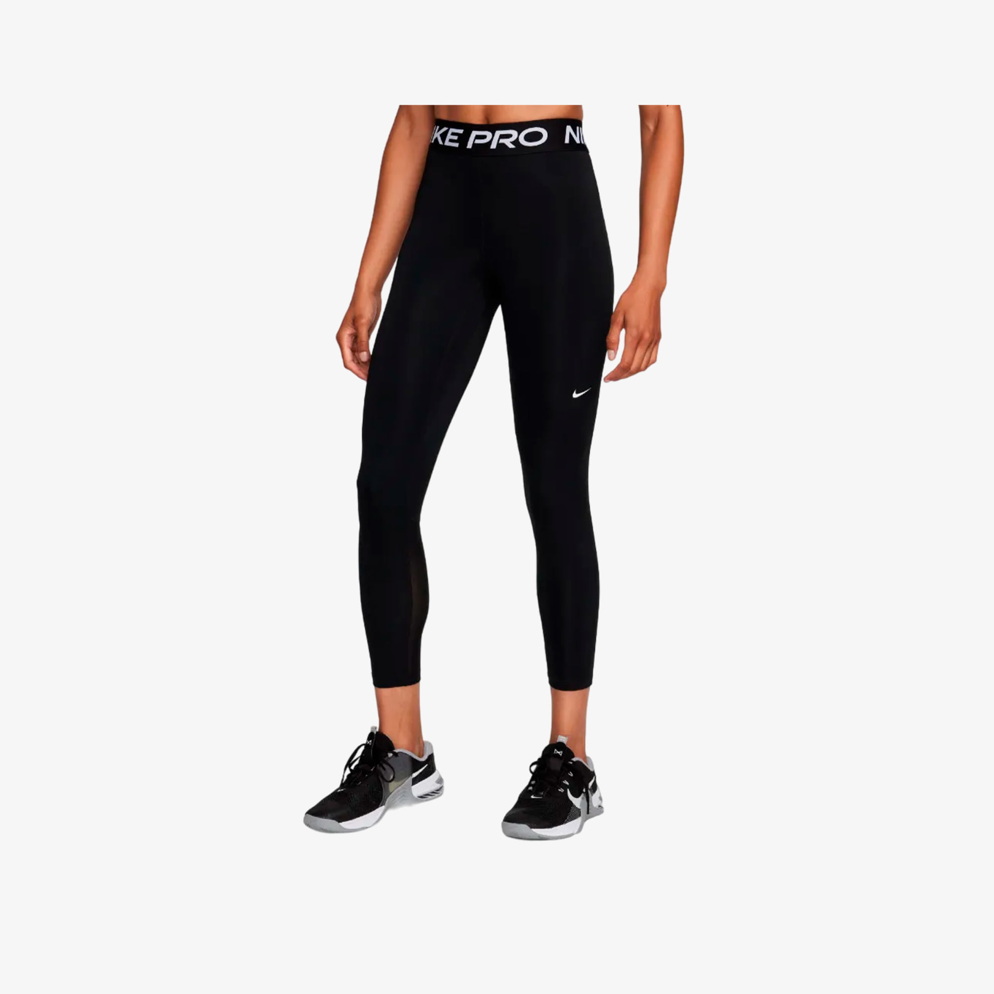 Licra Nike Pro 365 Mujer Negro