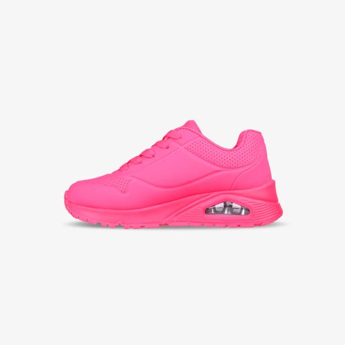 Tenis Skechers Uno Gen 1 Neon Glow Nina Lila
