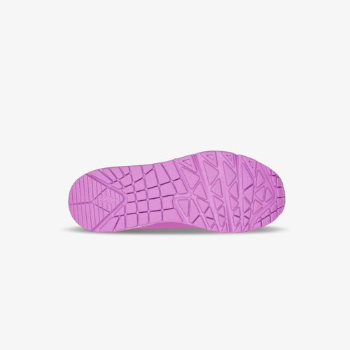 Tenis Skechers Uno Gen 1 Neon Glow Nina Morado