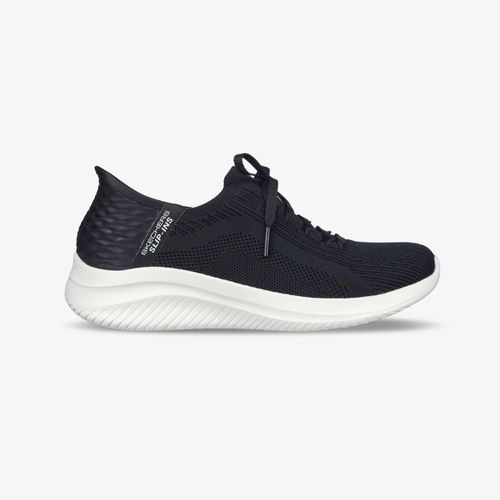 Tenis Skechers Ultra Flex 3.0 Mujer Blanco Negro