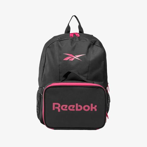 Morral Reebok lucnhBox Unisex Negro Rosado
