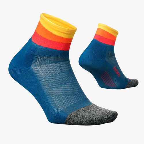 Medias Feetures Ultra Light Quaerter Azul