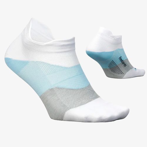 Medias Feetures Elite Light Blanco Multicolor