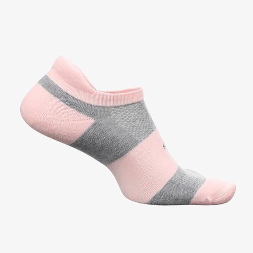 Medias Feetures Unisex Gris Rosado