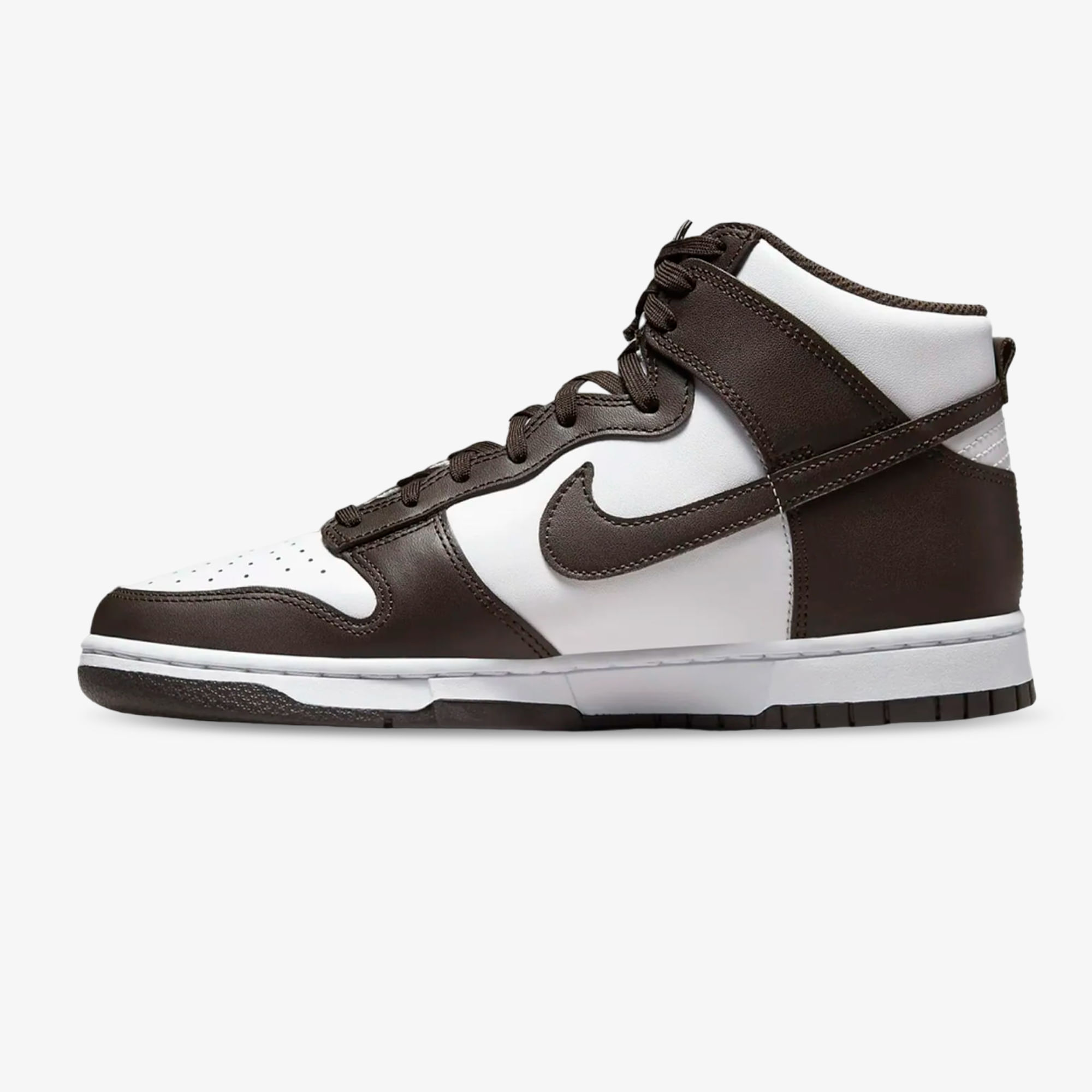 Botas Nike Dunk HI Panda Hombre Blanco Negro