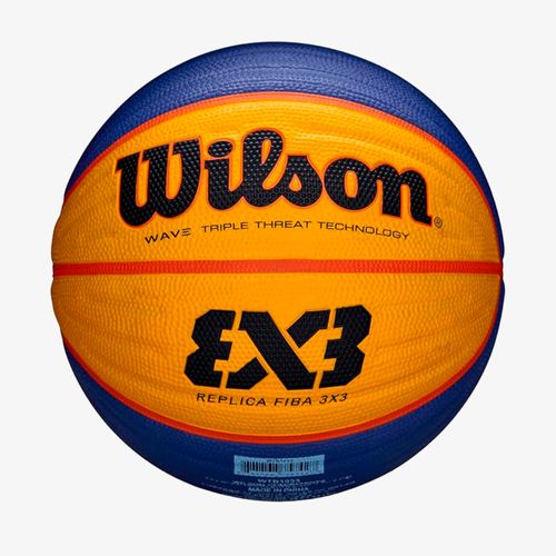 Balon Wilson Fiba Unisex Amarillo Azul