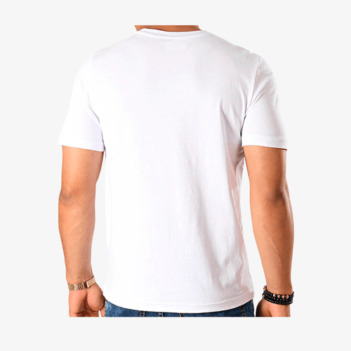 Camiseta Kappa Hombre Blanco