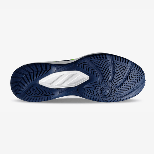 Tenis Asics Upcourt 6 Hombre Azul Verde