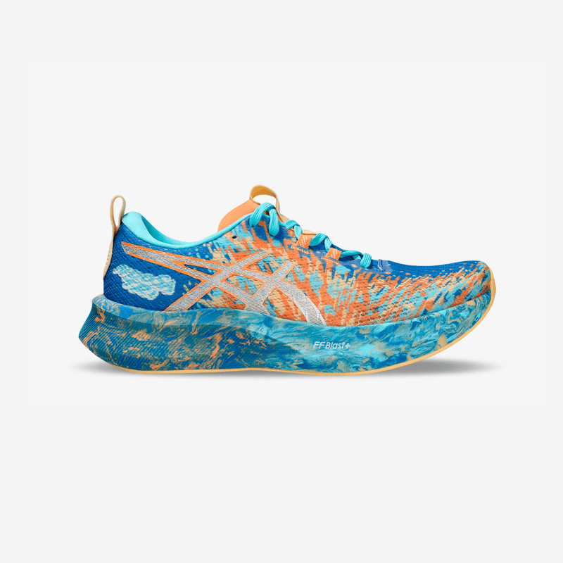 Tenis Asics Noosa Tri 16 Mujer Azul Naranja