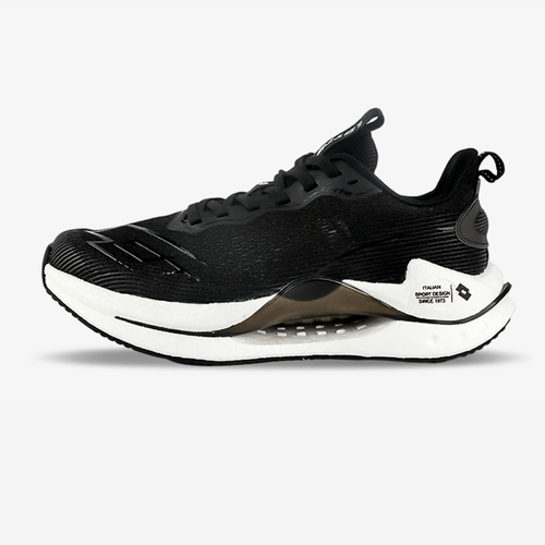 Tenis Lotto Dril Hombre Negro Blanco