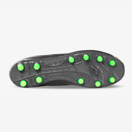 Guayos Lotto Solista Hombre Negro Verde Amarillo