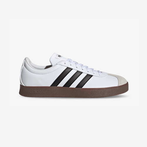 Tenis Adidas Court Base Mujer Blanco Negro Marrón