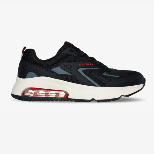 Tenis Skechers Evolve Air Hombre Negro Blanco