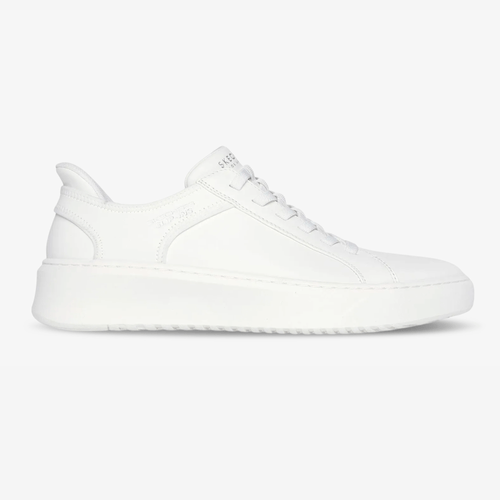 Tenis Skechers Slips-In Court Break Blanco