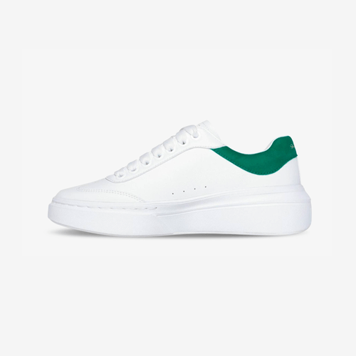 Tenis Skechers Cordova Classics Mujer Blanco Verde