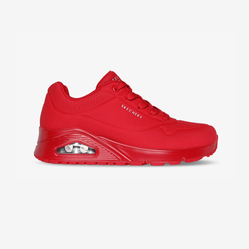 Tenis Skechers Uno Stand Mujer Rojo