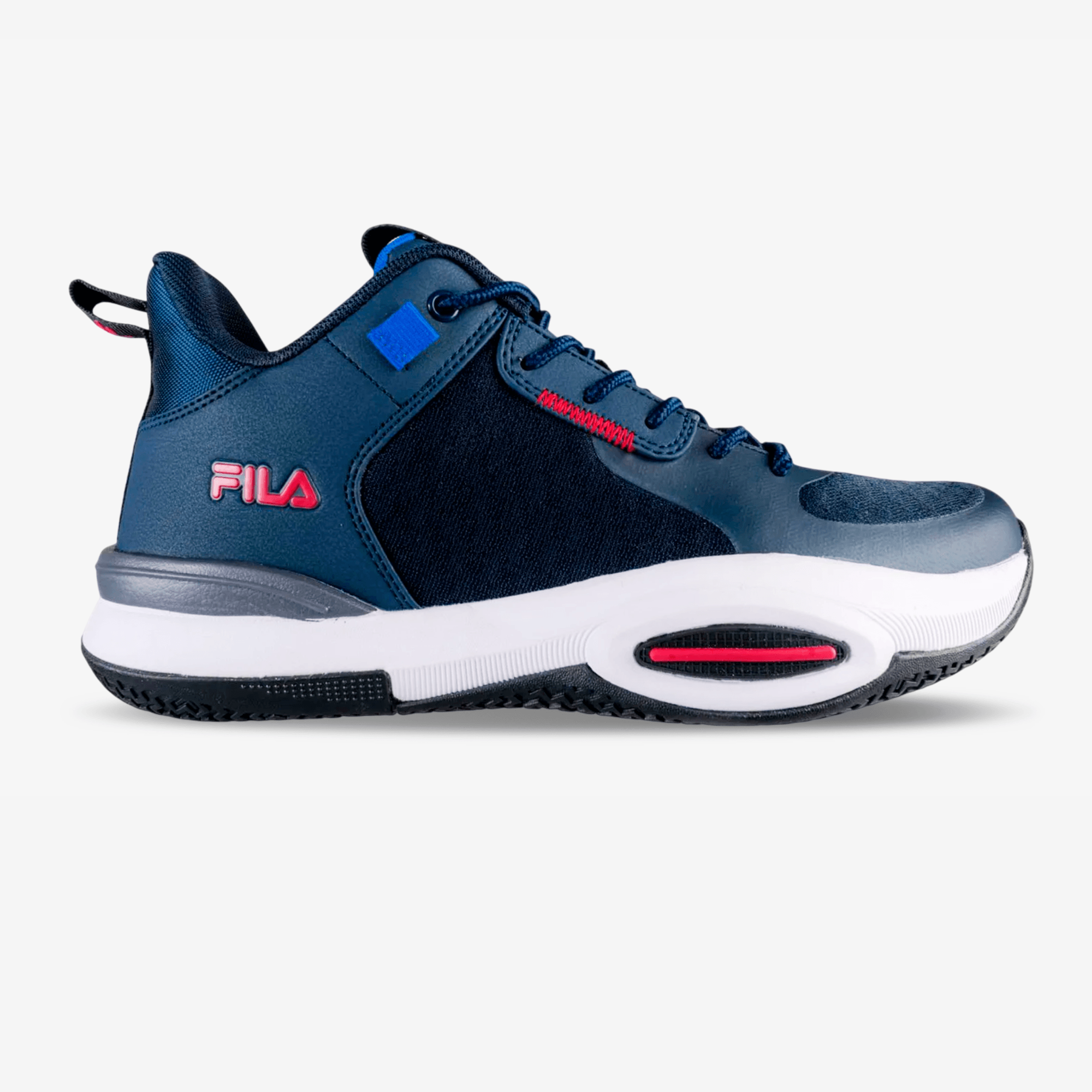 Tenis Fila Lowter Hombre Azul Negro