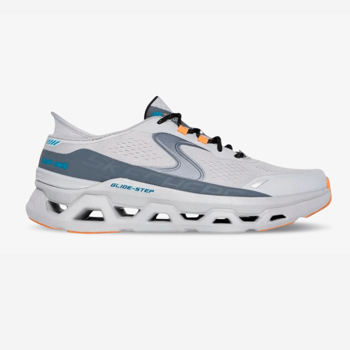 Tenis Skechers Glide Step Altus Hombre Gris