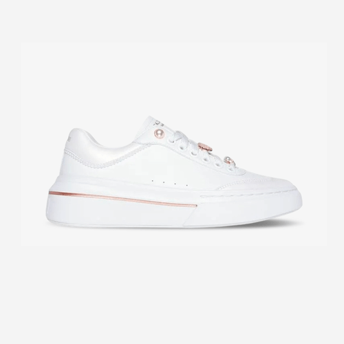 Tenis Skechers Court Cordova Mujer Blanco