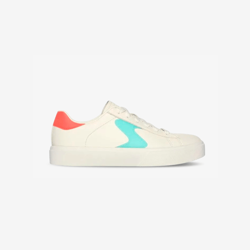 Tenis Skechers Eden Lx Nina Blanco Azul