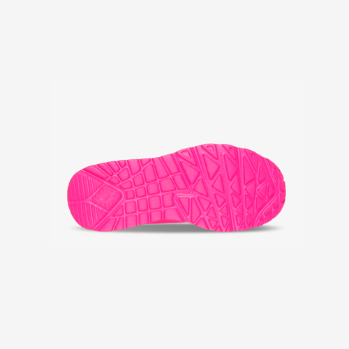 Tenis Skechers Uno Lite Nina Blanco Rosado