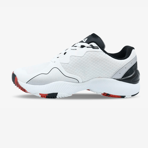 Tenis Fila Court Control Hombre Blanco Negro