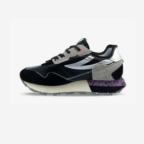 Tenis Fila Calmstep Mujer Negro Morado