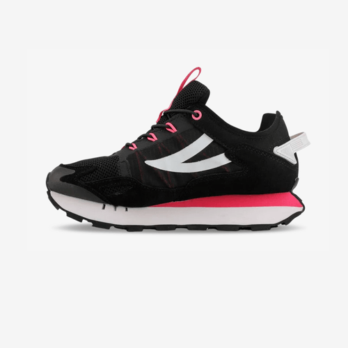 Tenis Fila Champion Mujer Negro Blanco Fucsia