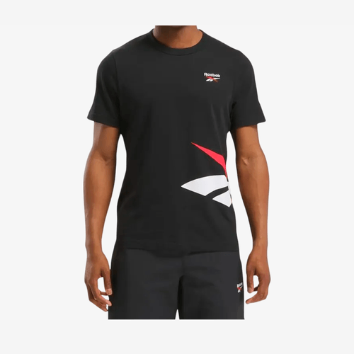 Camiseta Reebok Crosh Chek Hombre Negro