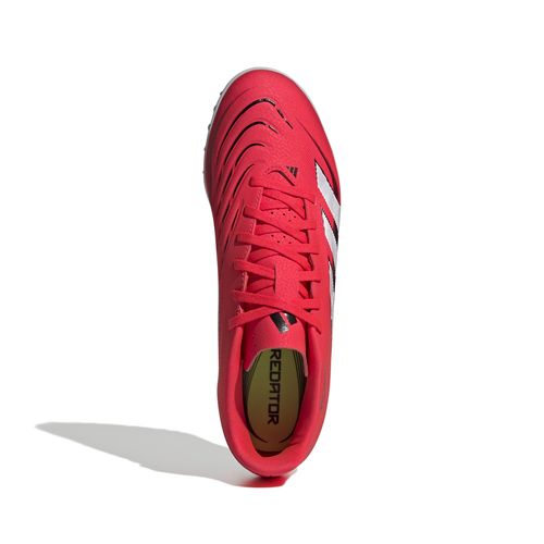 Guayos Sintetica Adidas Predator Club Unisex Rojo Blanco