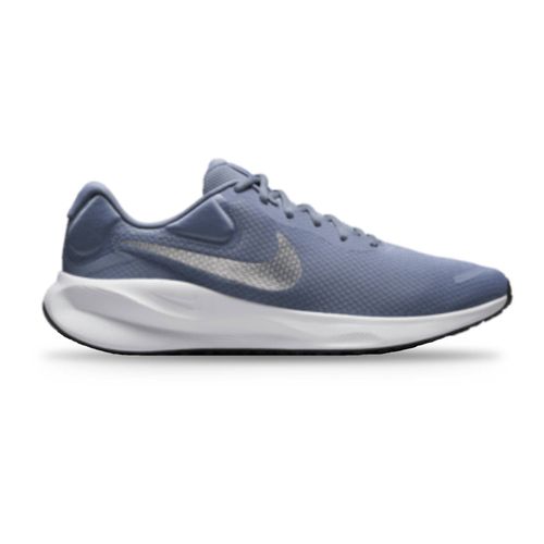 Tenis Nike Hombre Revolution 7 Azul Plata