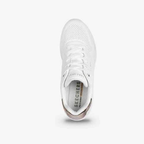 Tenis Skechers Dama Uno Wedge Blanco
